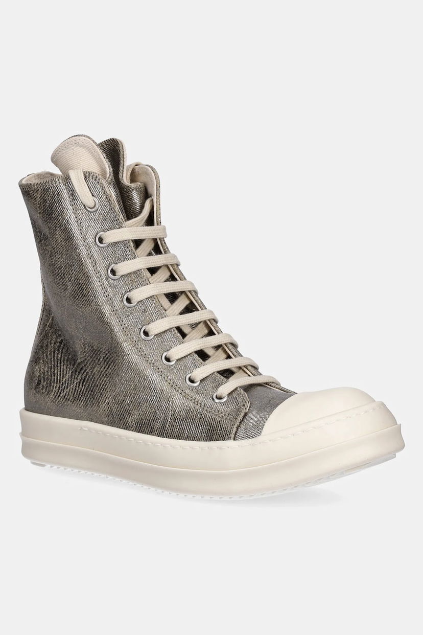 Tenisky a topánky Rick Owens Rick Owens DRKSHDW High-Top Metalická | DS02E7800.DPF
