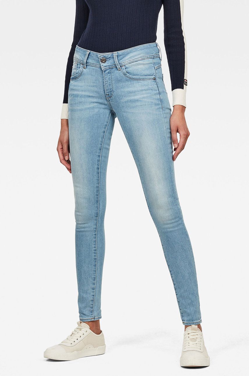 Džínsy G-Star Raw ® Lynn Jeans Modrá | D06746.6553.424, 0
