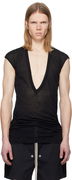 Rick Owens Hollywood Dylan Deep V-Neck T-Shirt