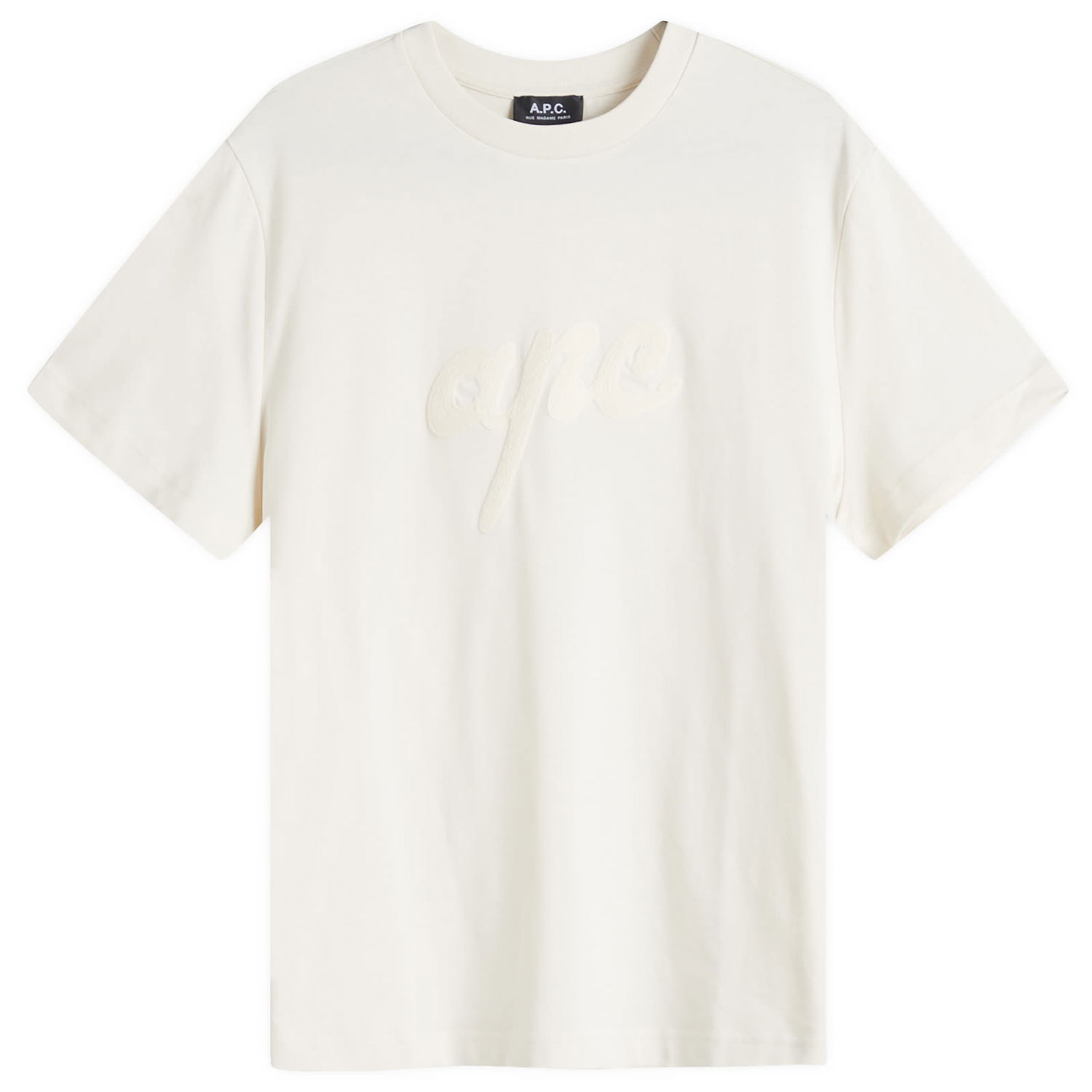 Tričko A.P.C. Women's Lenny Logo T-Shirt, Size Large Biela | COHGS-M26504-AAE, 0