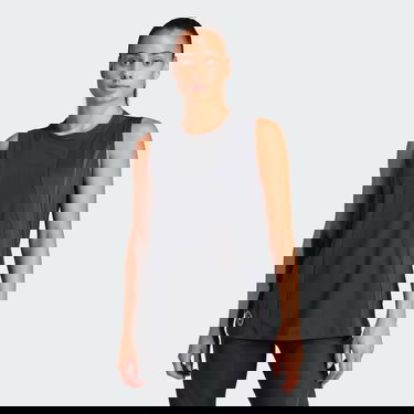 Tielko adidas Performance adidas adidas by Stella McCartney adidas by Stella McCartney TruePace Running Tank Top Čierna | IW1146, 0