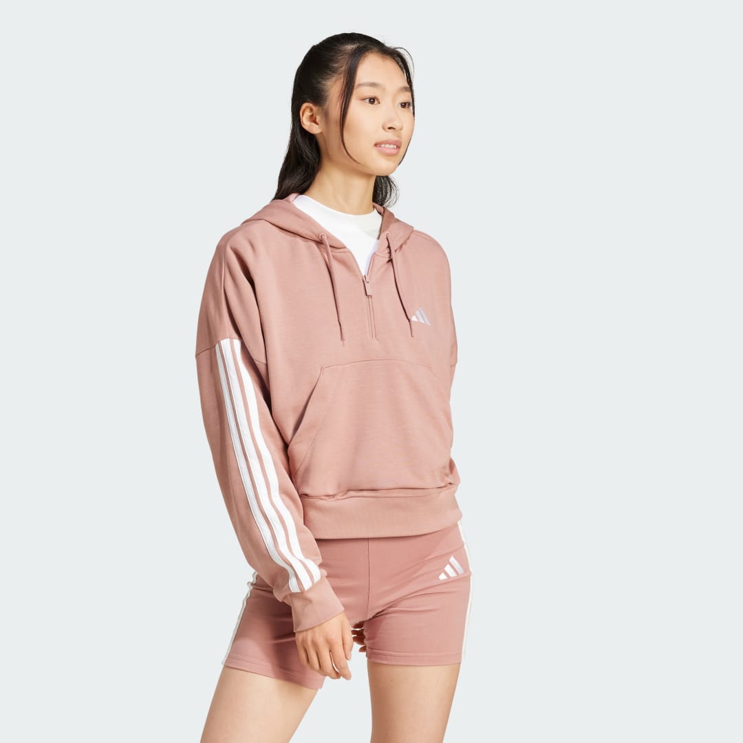 3-Stripes Quarter-Zip Hoodie