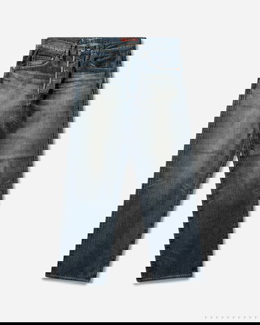 Džínsy Junya Watanabe Junya Watanabe Man Selvedge Faded Denim Pants Modrá | WP-P216-W25 1, 0