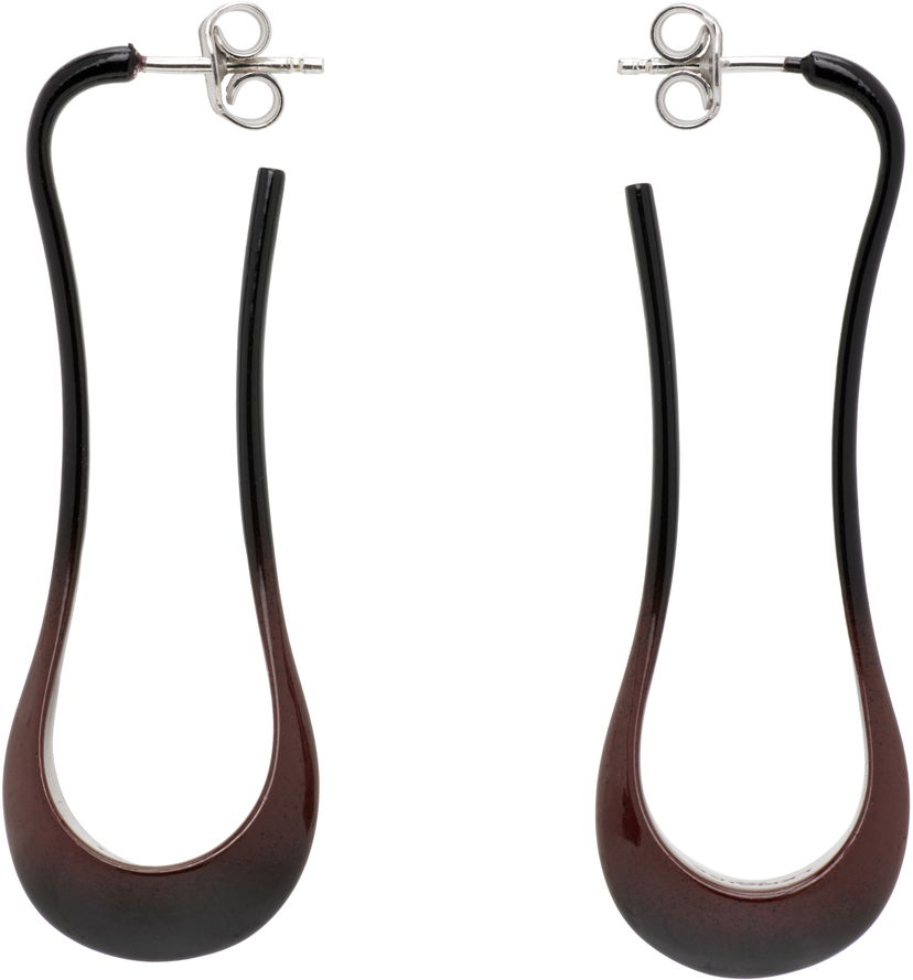 Náušnice LEMAIRE Lemaire Short Drop Earrings Vínová | AC251 LO0114