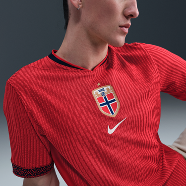 Dres Nike Norway National Team Match 2025 Dri-FIT ADV Authentic Jersey Červená | IH0809-657, 3