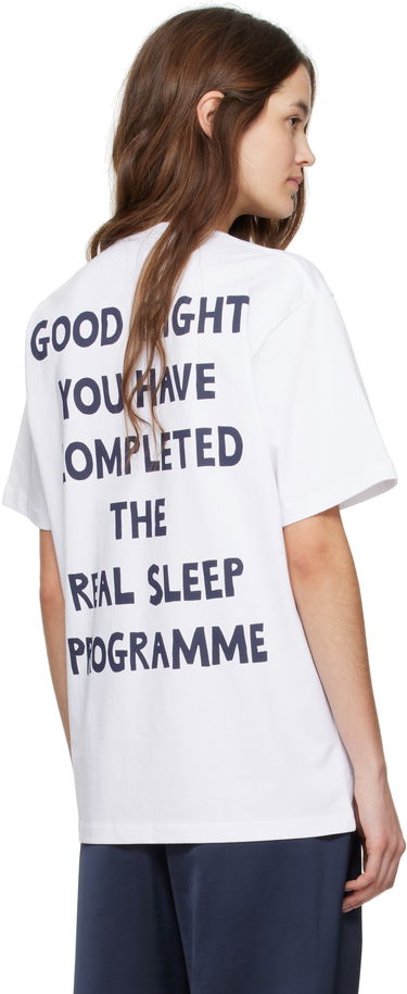 Tričko JW Anderson JW Anderson JWA Print T-Shirt Biela | JT0285-PG1510, 2