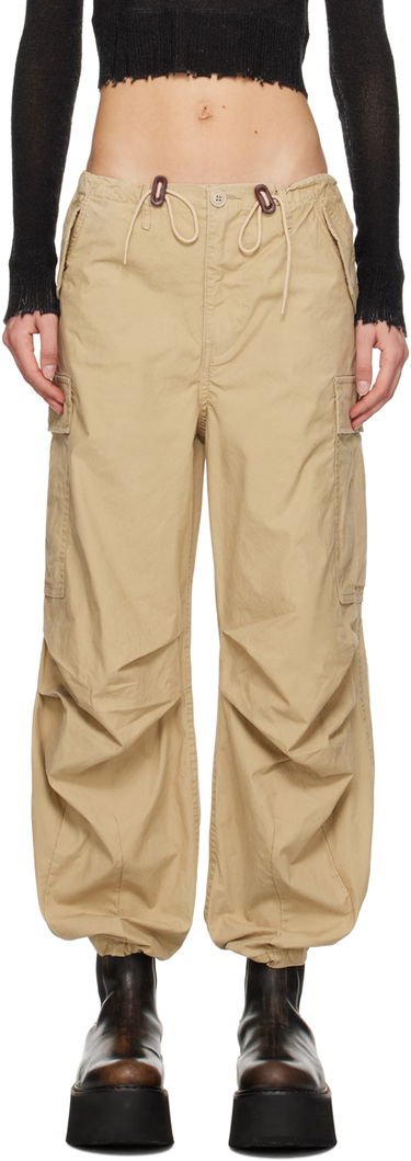 Cargo nohavice R13 R13 Balloon Army Trousers Béžová | R13WR241-R322B, 0