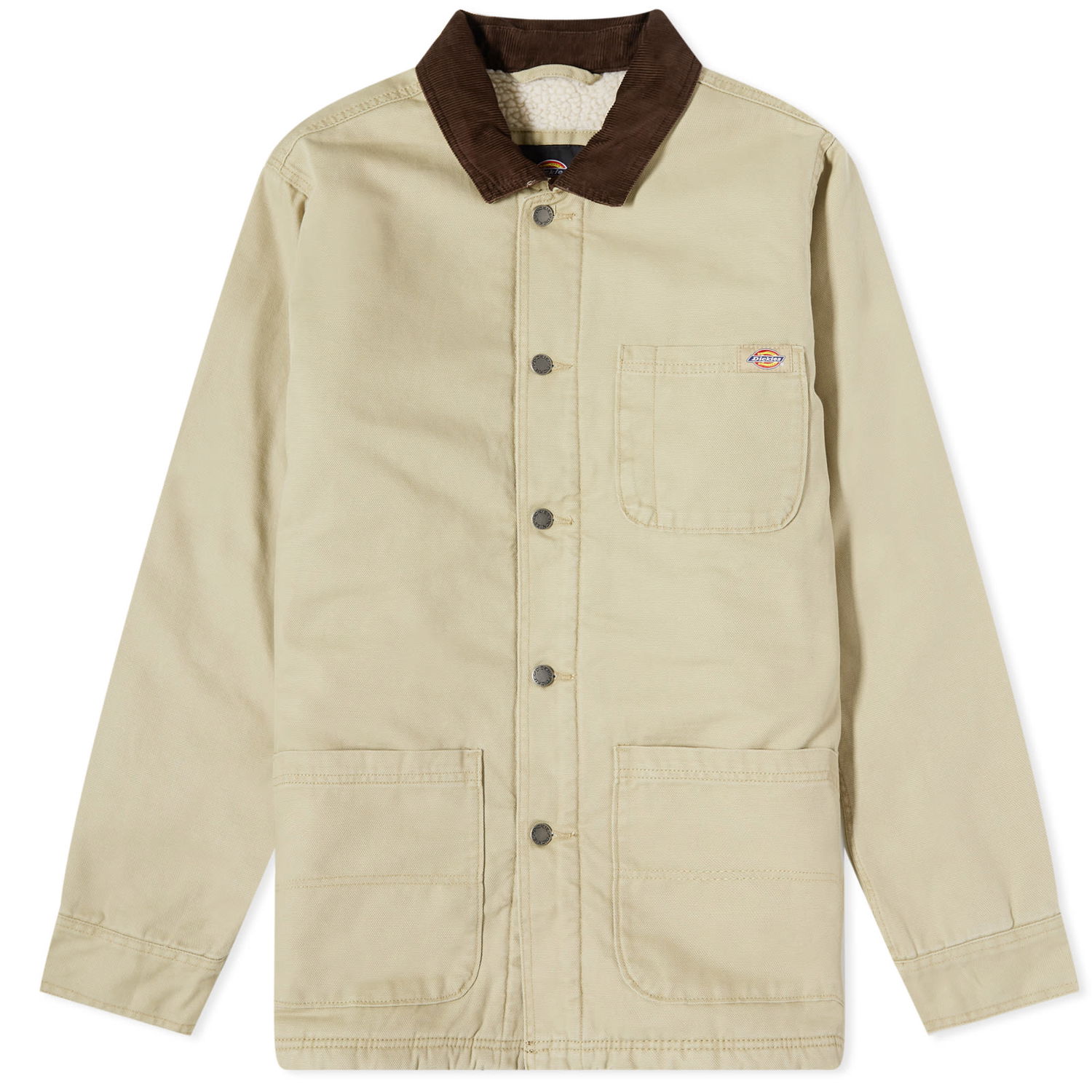 Bunda Dickies Duck Canvas Chore Stone Washed Desert Béžová | DK0A4XGAF021, 0