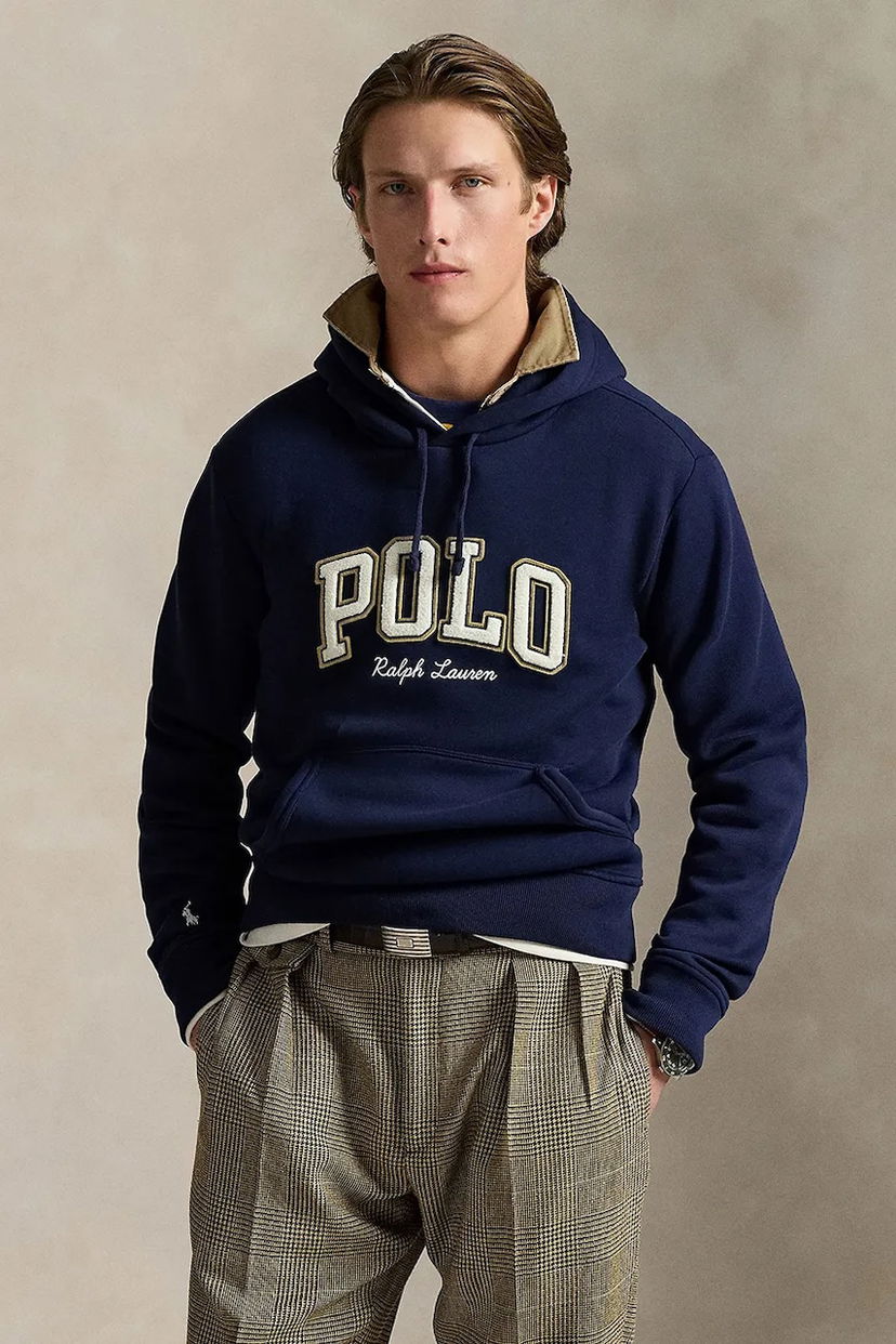 Mikina Polo by Ralph Lauren Polo Ralph Lauren Fleece Hoodie Modrá | 710981149