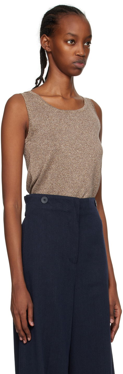 Tielko Max Mara Elica Tank Top Hnedá | 2393611232600 MM12134, 1
