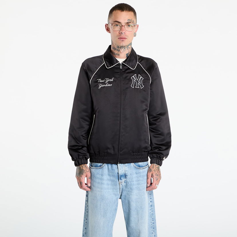 Bomber bunda New Era New Era MLB Club New York Yankees Jacket Čierna | 60684314