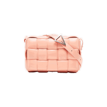 Taška cez rameno Bottega Veneta Padded Cassette Bag Ružová | 591970 VCQR1 7806, 0