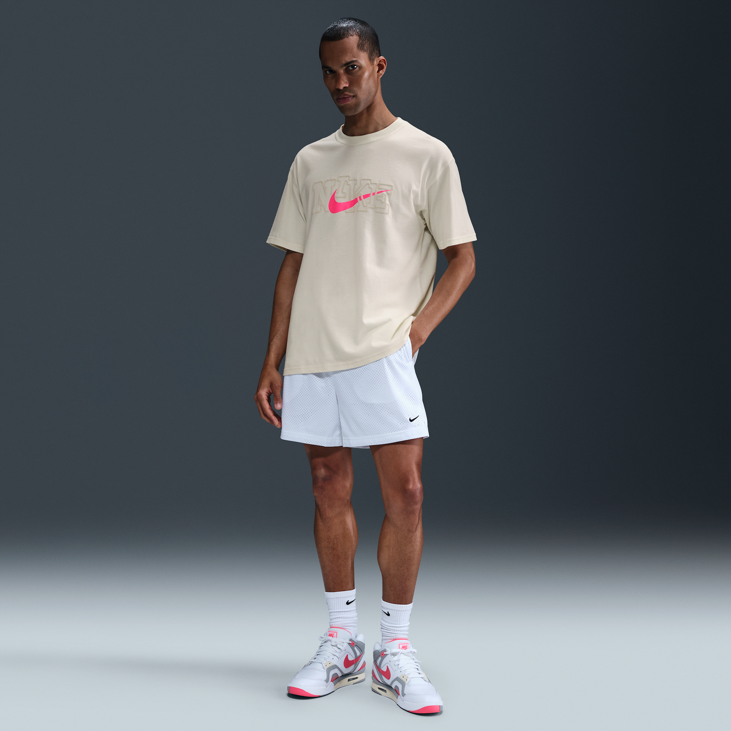 Tričko Nike Nike Max90 Basketball T-Shirt Biela | HJ3419-133, 1
