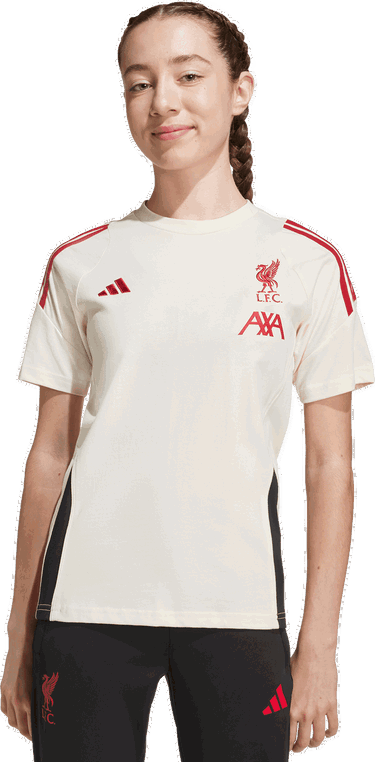 Tričko adidas Originals Liverpool FC Tiro Cotton T-Shirt Biela | jv6580, 4