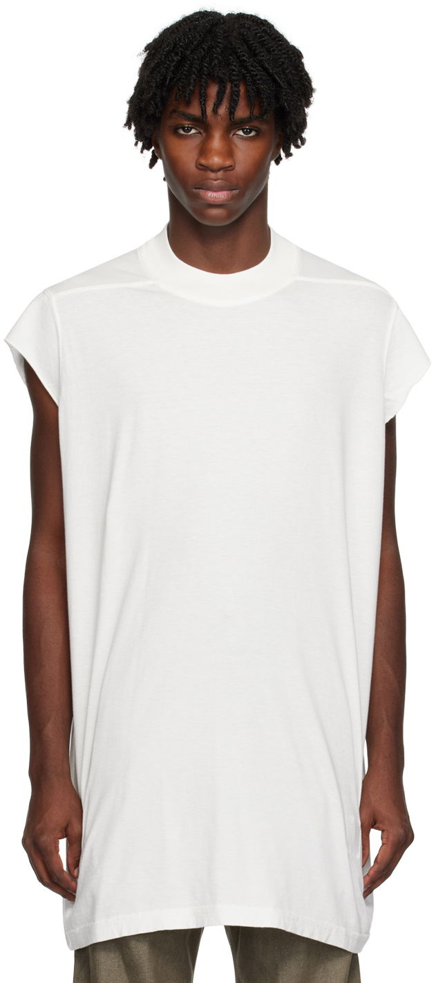 Tričko Rick Owens DRKSHDW Jumbo T-Shirt Biela | DU02C5170 RN, 0