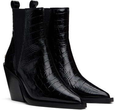 Tenisky a topánky Anine Bing Bekah Black Leather Chelsea Boots Čierna | A-14-10194-010, 3