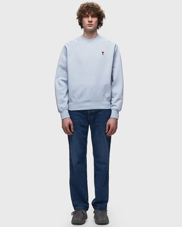 Sveter AMI Paris Sweatshirts Modrá | USW005.747-4842, 3