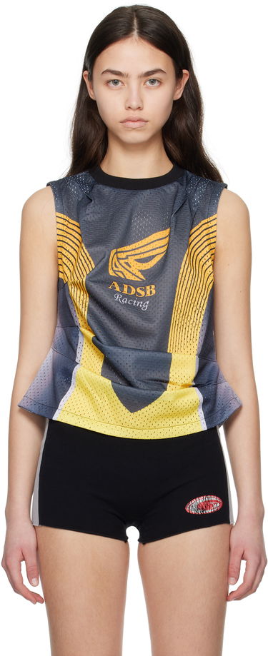 Tielko Andersson Bell Andersson Bell Racing Reworked Tank Top Žltá | atb1305w, 0