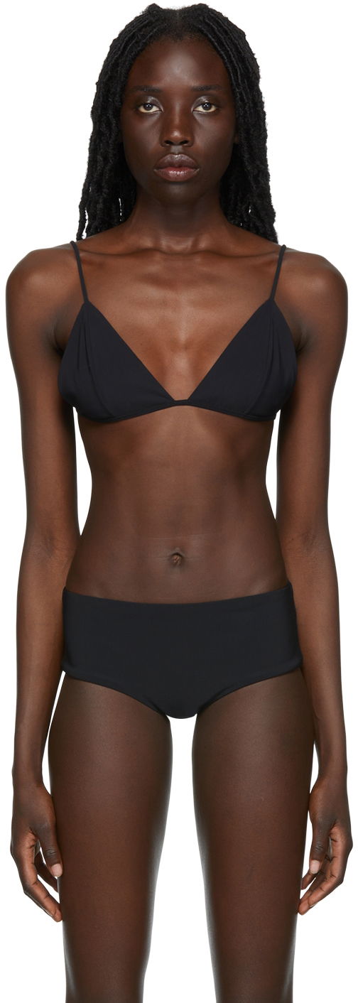 Plavky The Row Exclusive Fotini Bikini Top Čierna | 6350-K381, 0