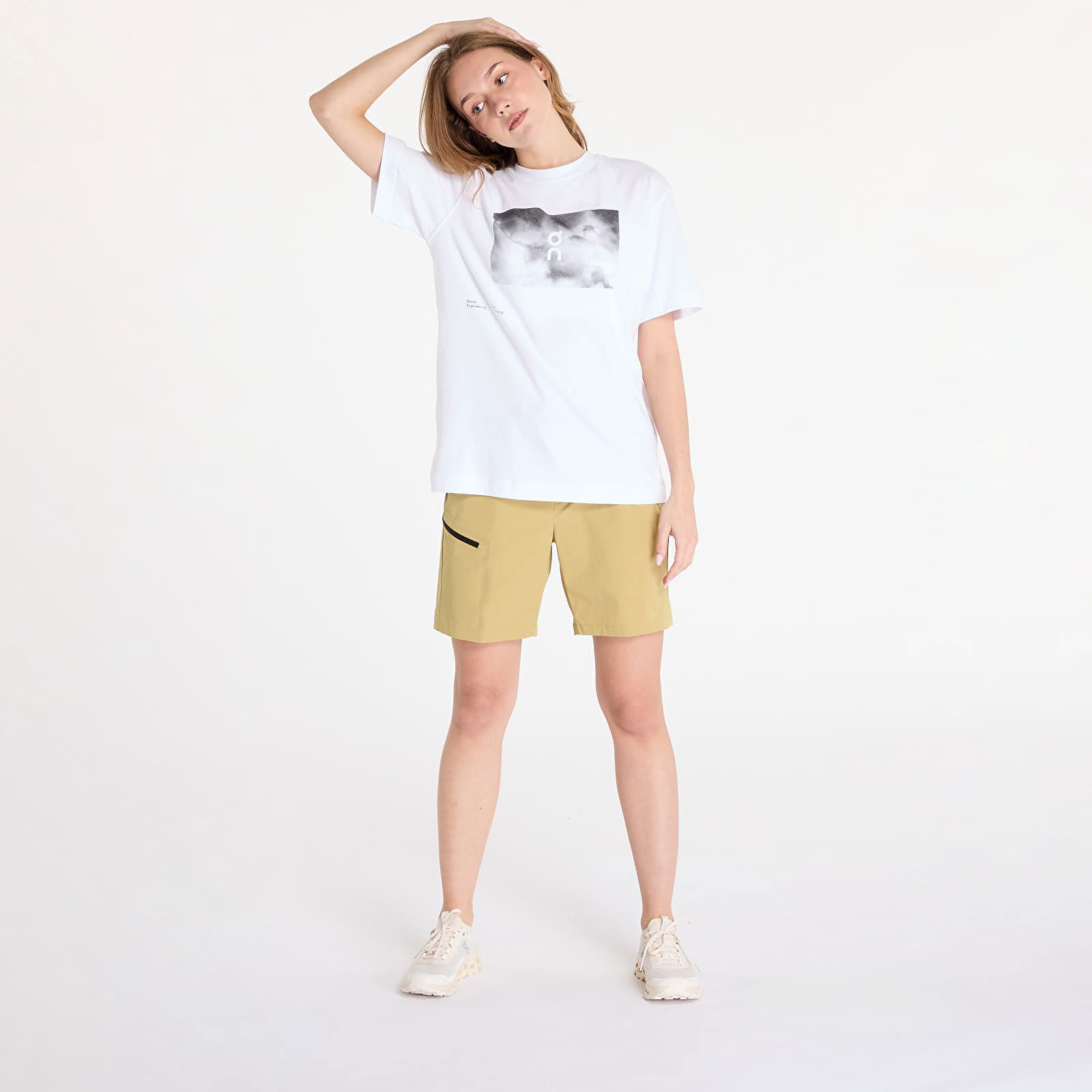 On Graphic Tee Cloudlocker White S