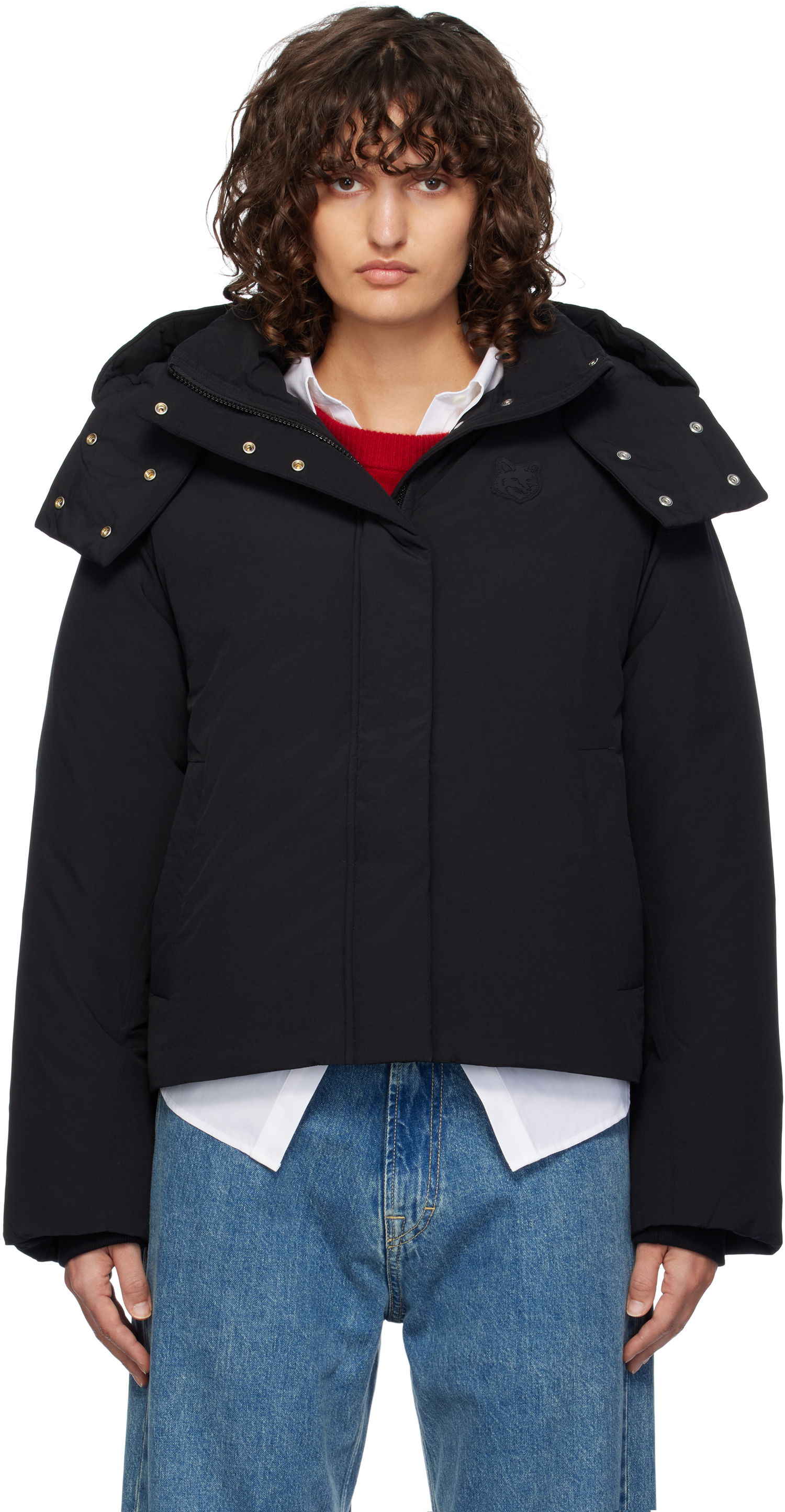 Prešívaná bunda MAISON KITSUNÉ Maison Kitsuné Puffer Down Jacket Čierna | NW02202WQ4031, 0