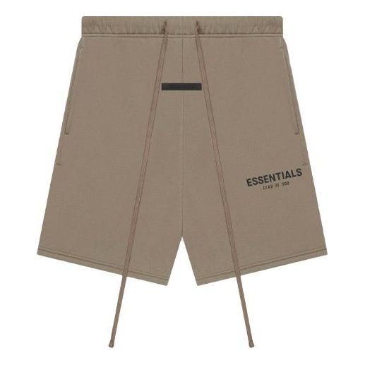 Šortky Fear of God Essentials SS21 Sweatshort Hnedá | FOG-SS21-564, 0