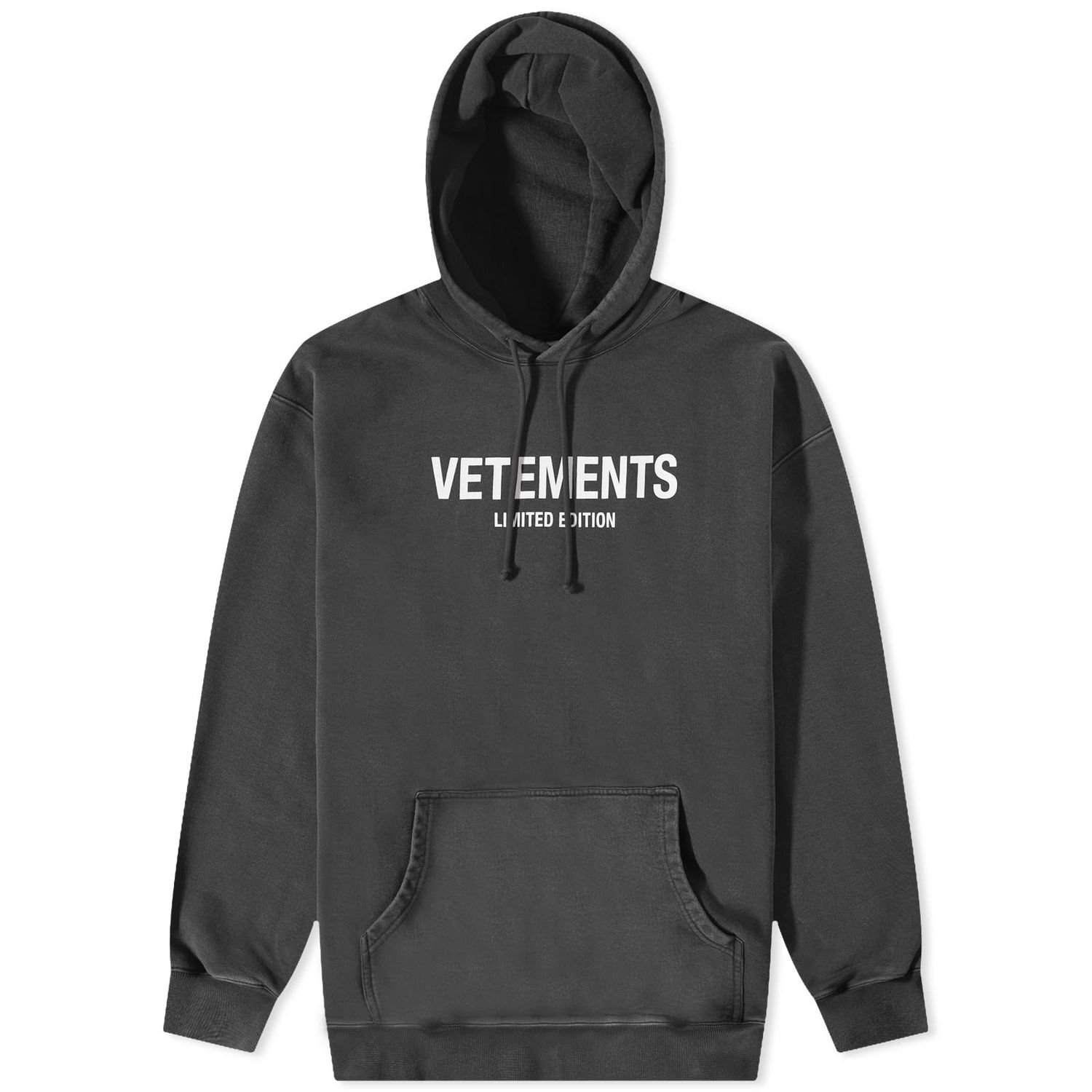 Mikina VETEMENTS Limited Edition Logo Hoodie Black Čierna | UE54HD220B, 0