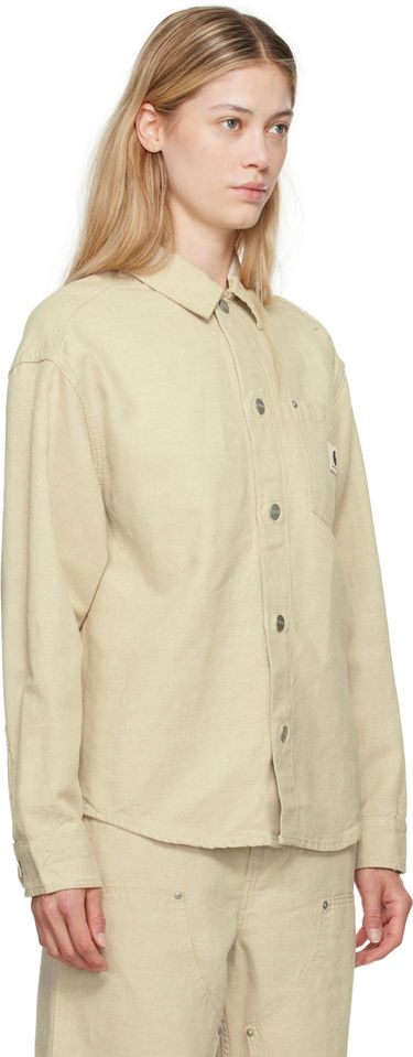 Bunda Carhartt WIP WMNS Ethel Shirt Jacket Béžová | I033569-05.02, 2