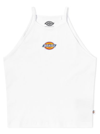 Tielko Dickies Chain Lake Tank Top Biela | DK0A4XNPWHX1