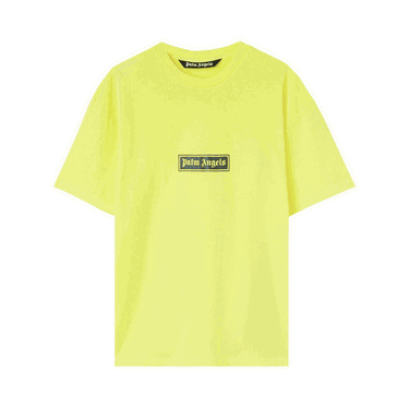 Tričko Palm Angels Garmet Dyed Box Logo Tee Žltá | PMAA065F22JER0011801, 0
