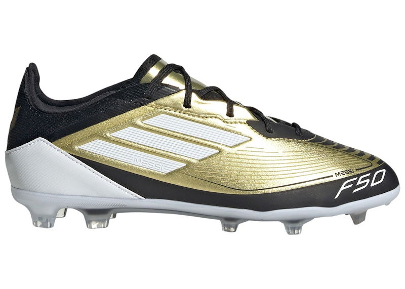 Tenisky a topánky adidas Performance F50 Pro FG Messi Gold Metallic Cloud White Core Black Metalická | IF6917, 0