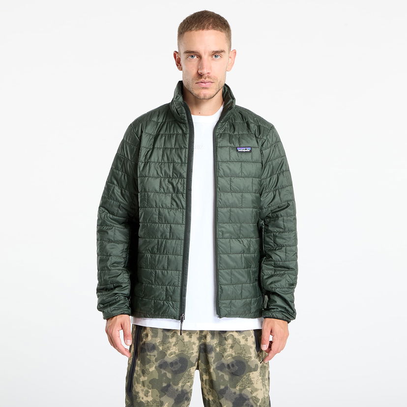 Prešívaná bunda Patagonia Nano Puff Jacket Zelené | 84213 OLGG