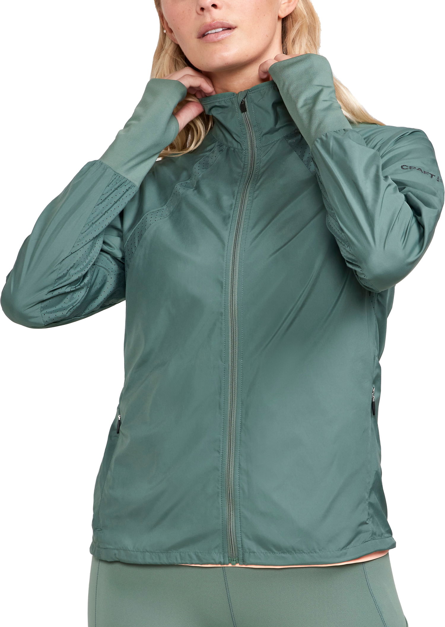 Vetrovka Craft Jacket ADV Essence Wind Zelené | 1911241-626000, 0