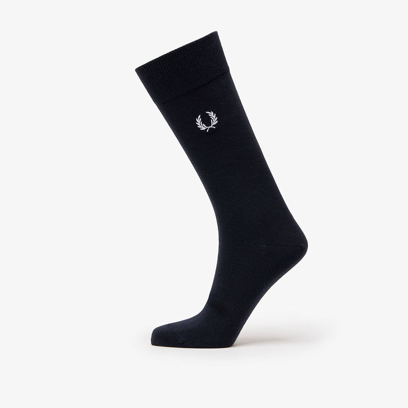 Ponožky Fred Perry Classic Laurel Wreath Sock Navy/ Snow White Čierna | C7135 267