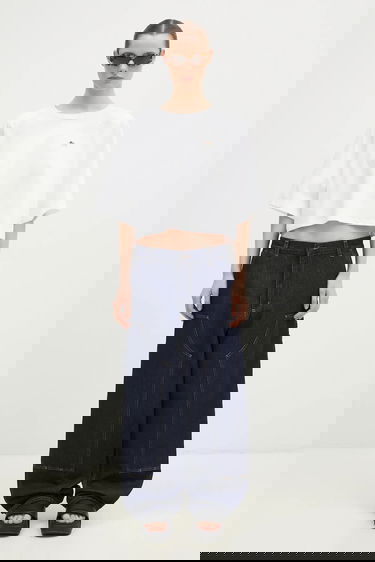 Džínsy Carhartt WIP Brandon Double Knee Pant medium waist Navy | I034635.102, 4