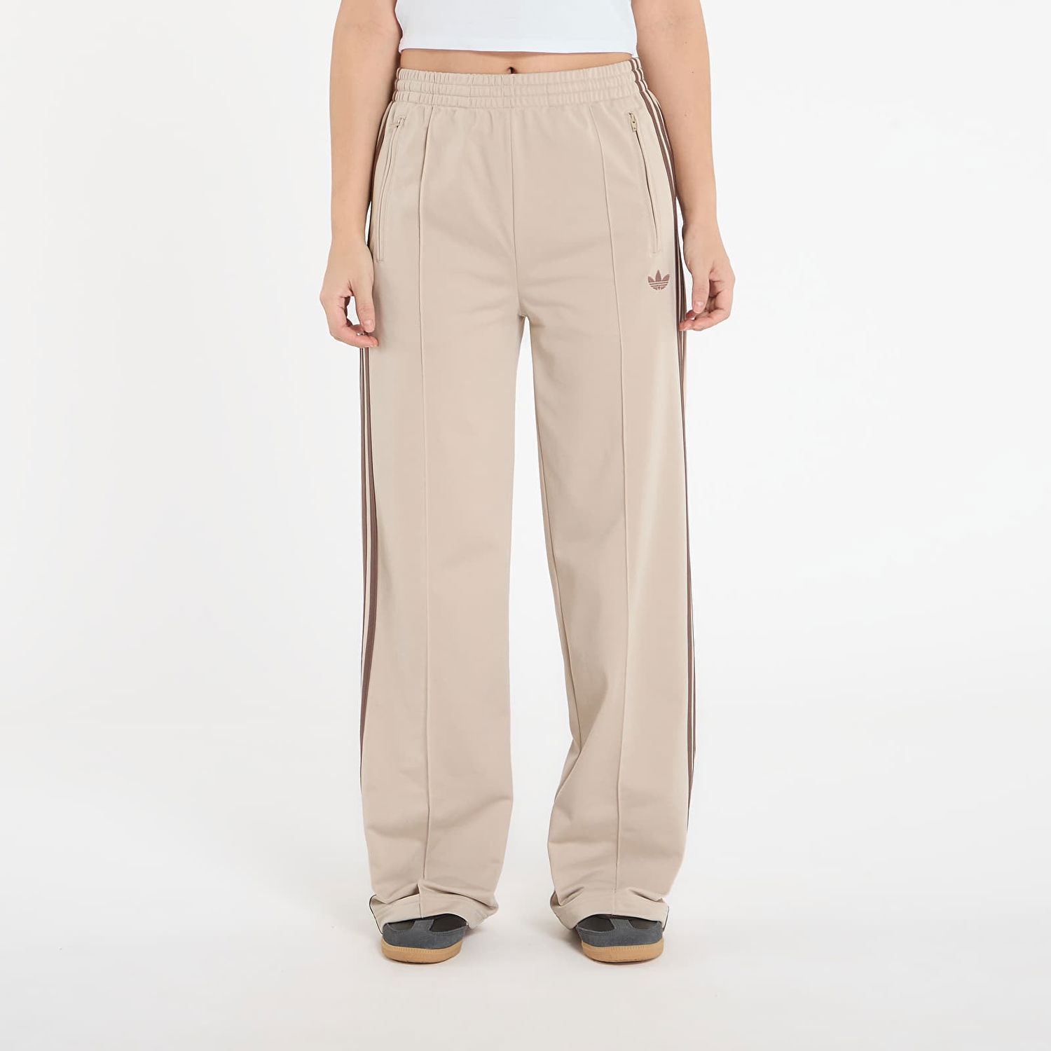 Tepláky adidas Originals Firebird Loose Track Pants Béžová | KD3660, 0