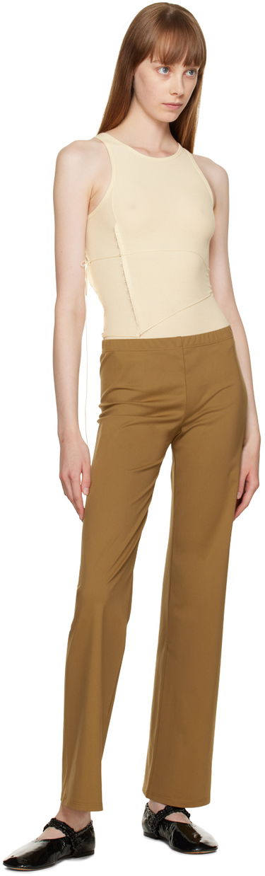 Tielko Baserange Baserange Tie Bodysuit Béžová | ONTI-RB-WI22, 4