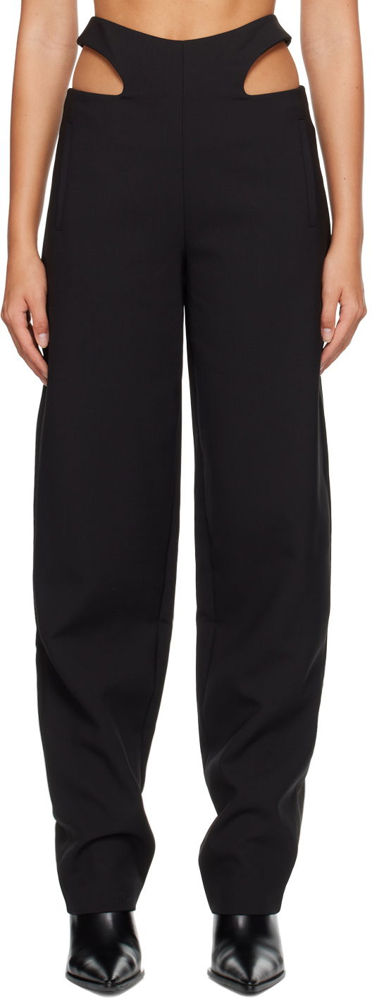 Nohavice Dion Lee Dion Lee Y Front Cutout Trousers Čierna | C2068P22, 0