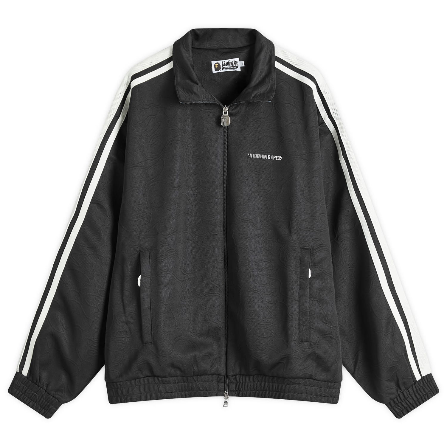 Mikina BAPE Camo Track Jacket Black Čierna | 001SWK801309M-BLK, 1