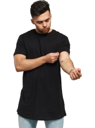 Tričko Urban Classics Shaped Long Tee Čierna | TB638 Black Black