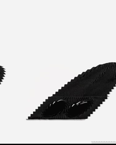 Kulicha C.P. Company Cotton Goggle Beanie Čierna | RSCMAC747A-000727A 999, 0