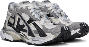 Tenisky a topánky Balenciaga Runner Sneakers "Gray & White" Šedá | 772774-W3RNY-9012, 3