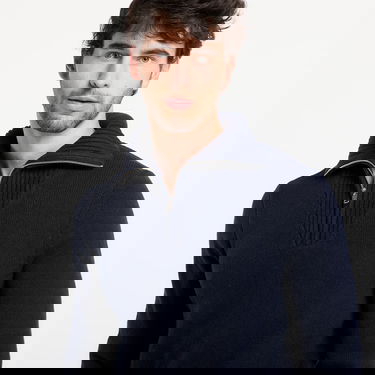 Sveter GAP Cashsoft Quarter-Zip Sweater Navy | 800323-01, 1