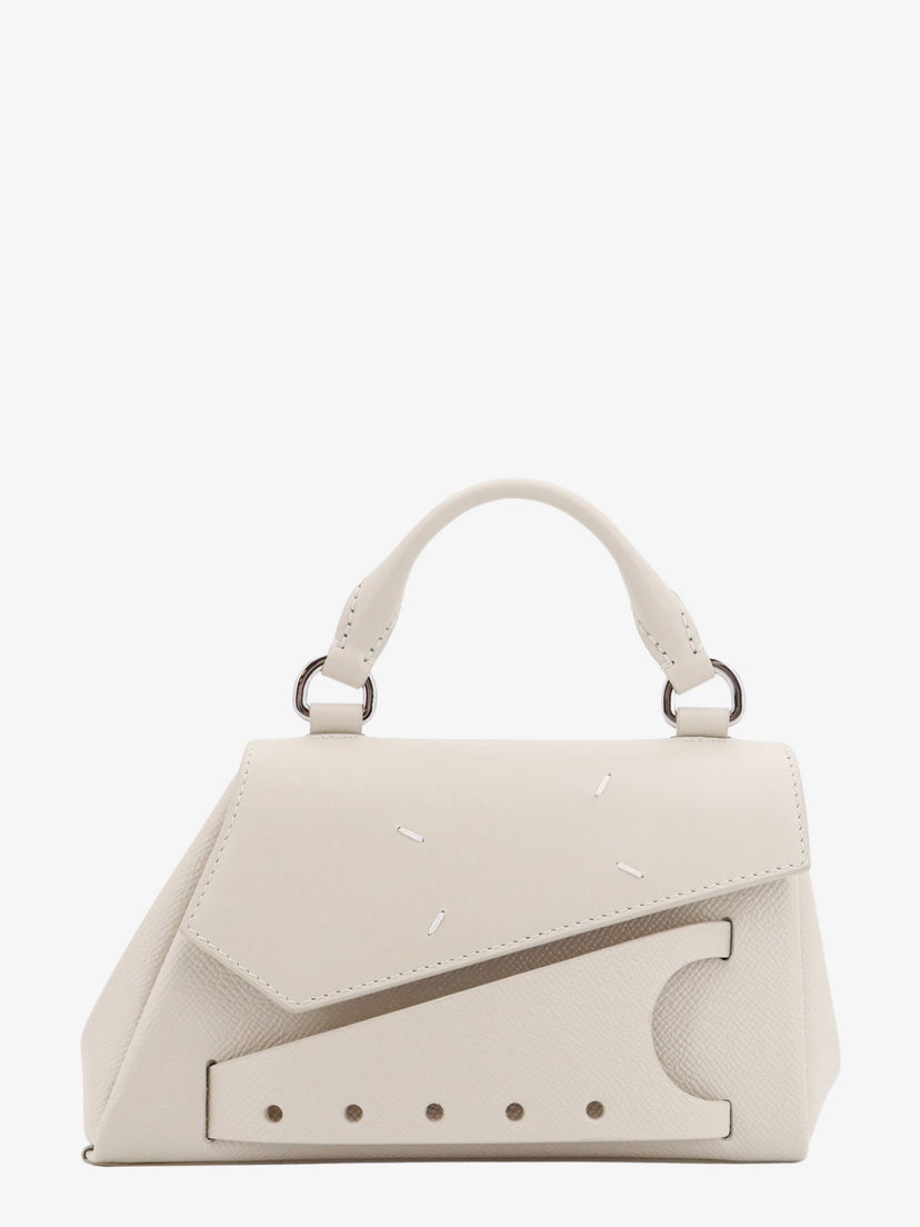 Taška cez rameno Maison Margiela Asymmetric Mini Bag Biela | SB1WD0013P4745T2003