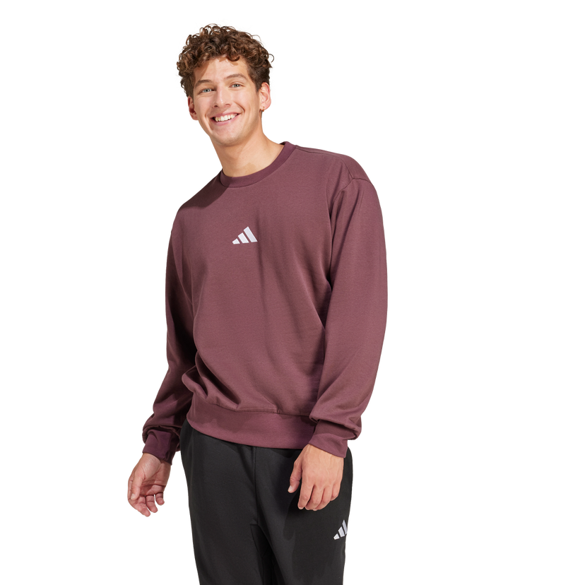 Mikina adidas Originals Feelcozy Sweatshirt Vínová | JE3786