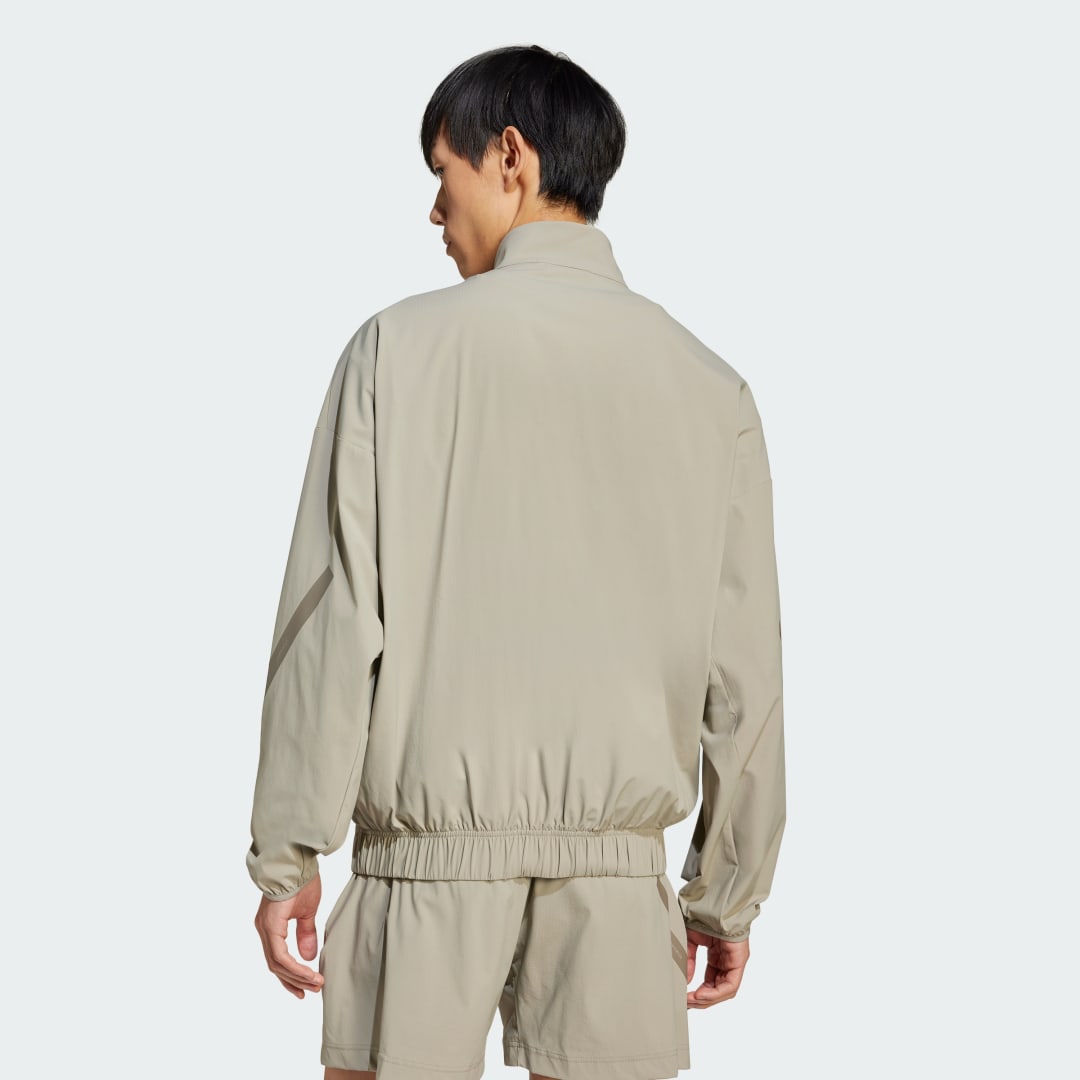 Vetrovka adidas Performance Woven Track Jacket Zelené | JN9028, 1