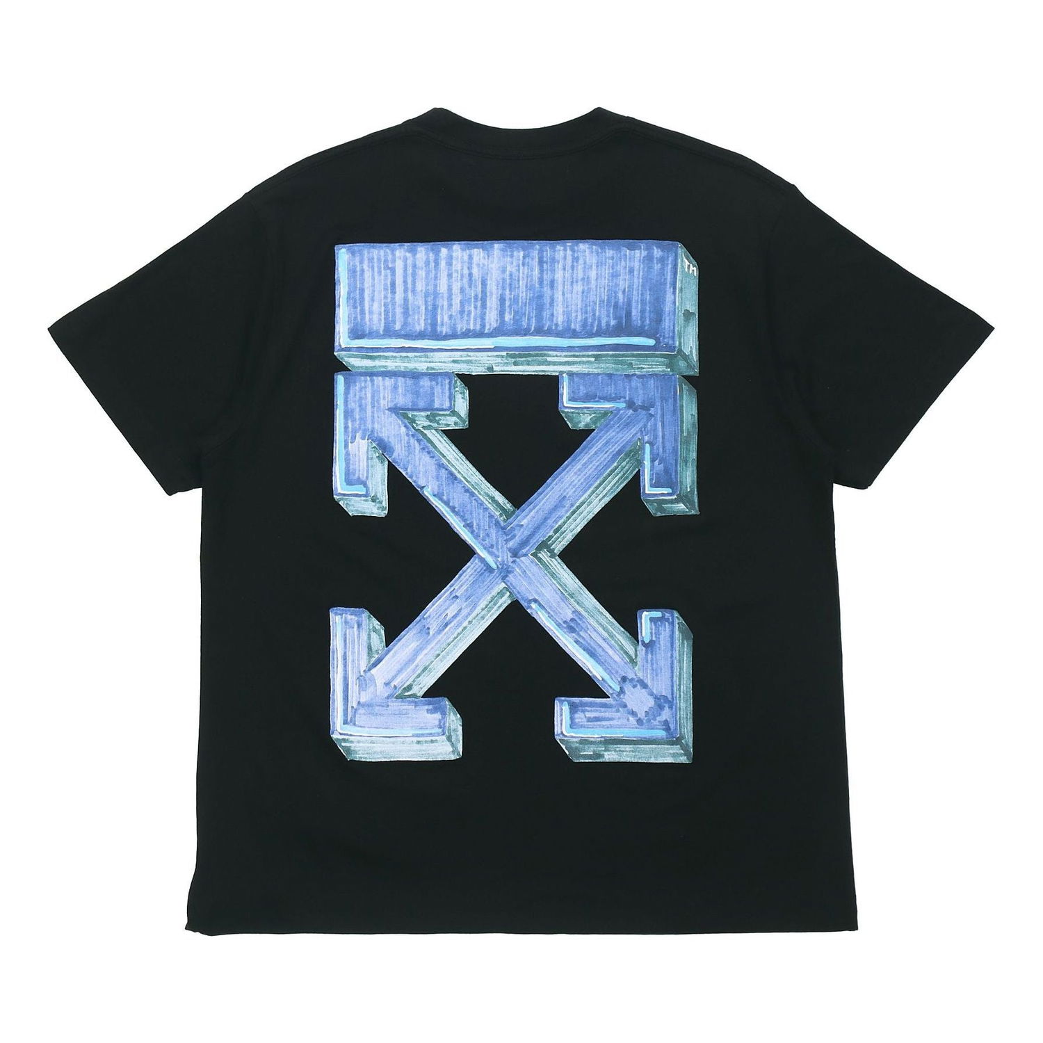 Tričko Off-White Off-White Maker Arrows Print T-Shirt Čierna | OMAA038E20JER0021045, 0