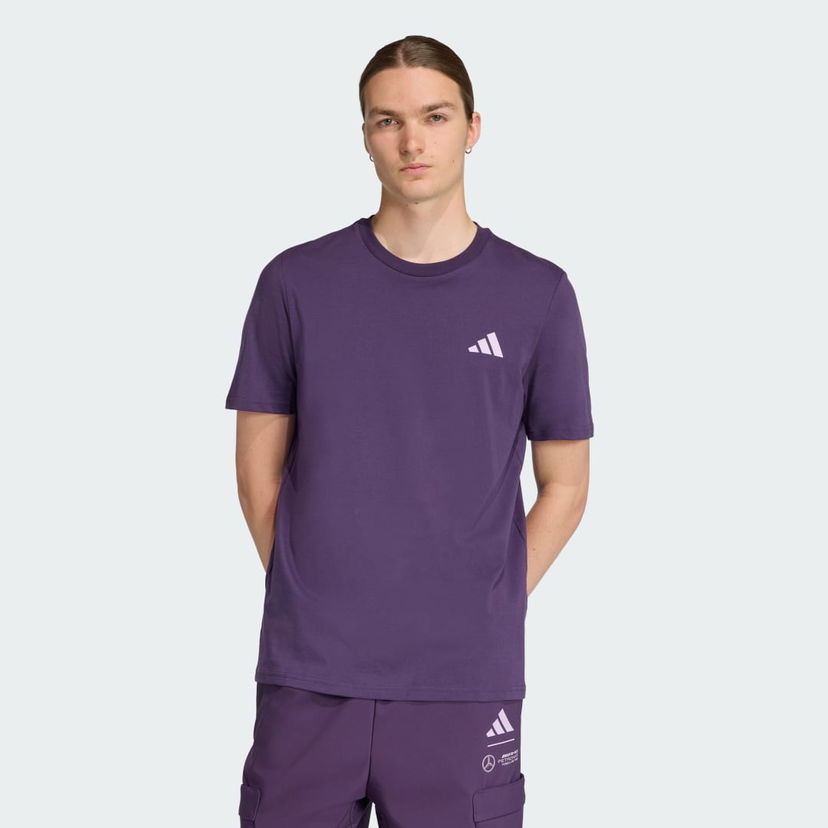 Tričko adidas Performance Mercedes-AMG Petronas Formula One Team Premium Graphic T-Shirt Fialová | JX8814