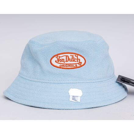 Klobúk Von Dutch Seattle Bucket French Terry Lt.Blue Modrá | VD7050035, 0