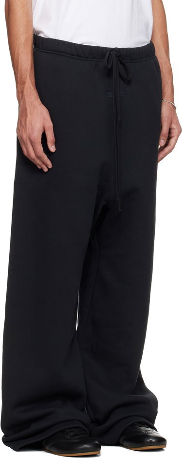 Tepláky Fear of God ESSENTIALS Holiday Lounge Wide-Leg Drawstring Sweatpants with 23 Print Čierna | 130HO258421F, 1
